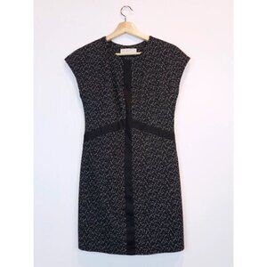 Eve Gravel Dress Black and White Size Medium